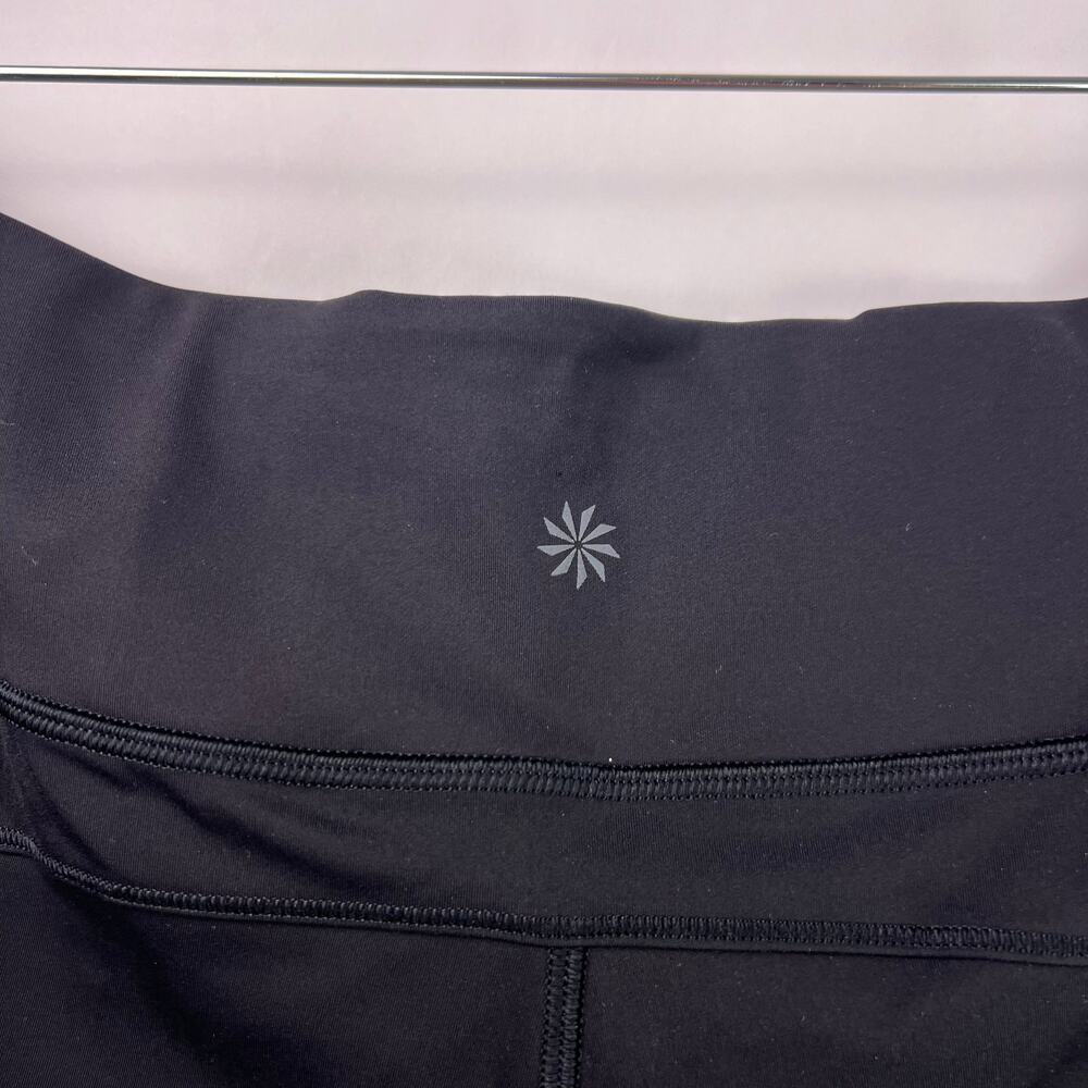Athleta Distance Jogger Black Nylon Spandex Lightweight Zip Pocket Pants XL - Picture 8 of 15